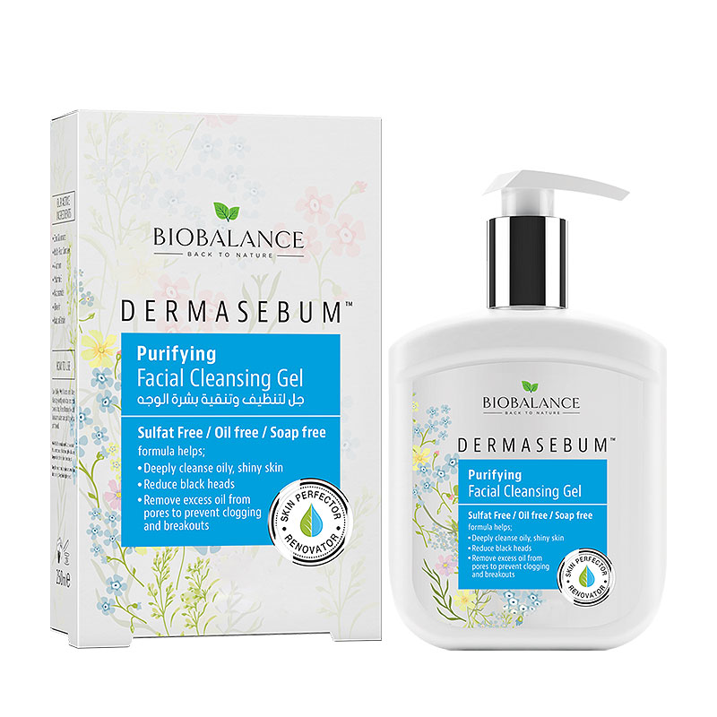 Biobalance Derma sebum purifying facial cleansing gel