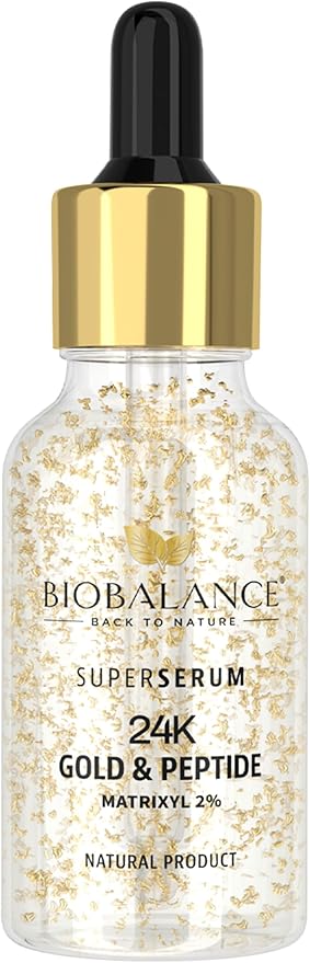Biobalance Gold and peptide 24k super serum