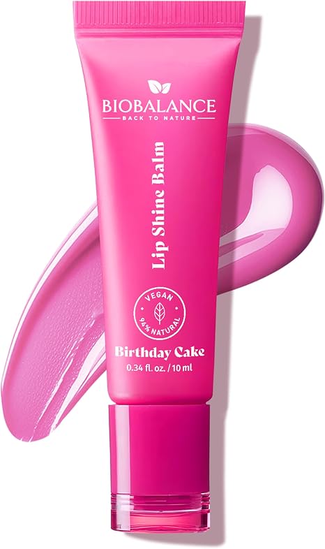 Biobalance Lip shine Balm Birthday Cake 10ML