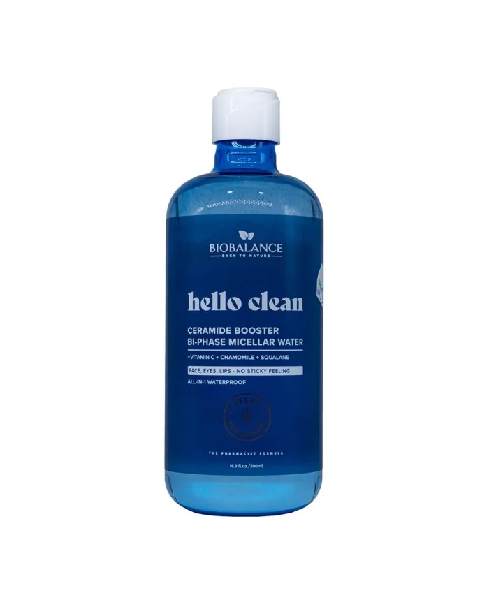 Biobalance Hello clean ceramide Booster Bi phase Micellar water 500ML