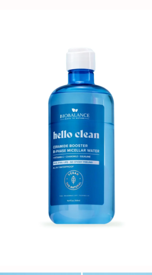 Biobalance Hello clean ceramide Booster Bi phase Micellar water 500ML