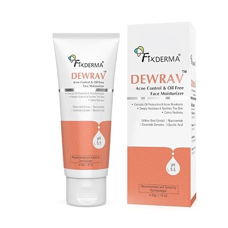 Dewrav Acne Control & Oil Free Face Moisturiser 