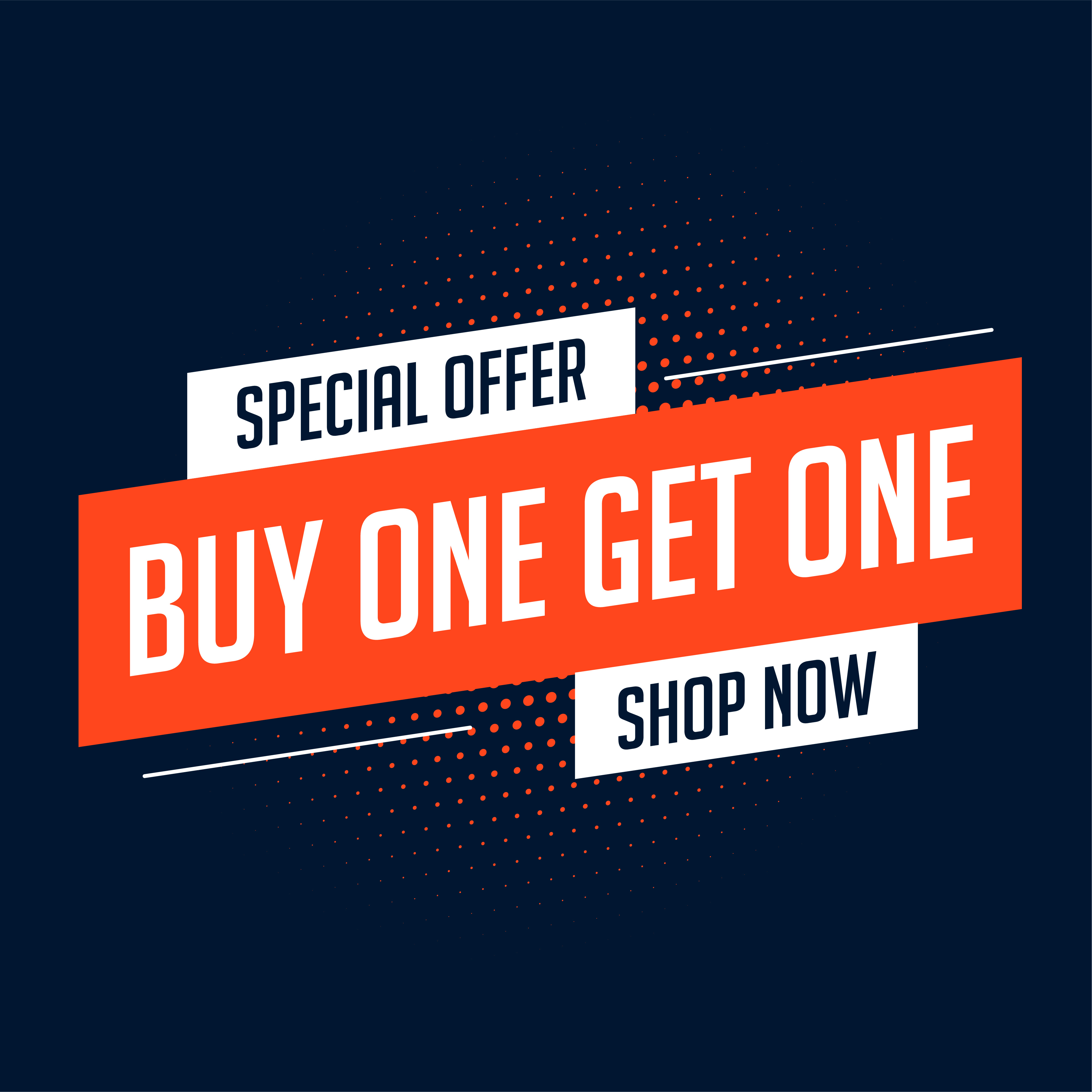 Buy One, Get One Free